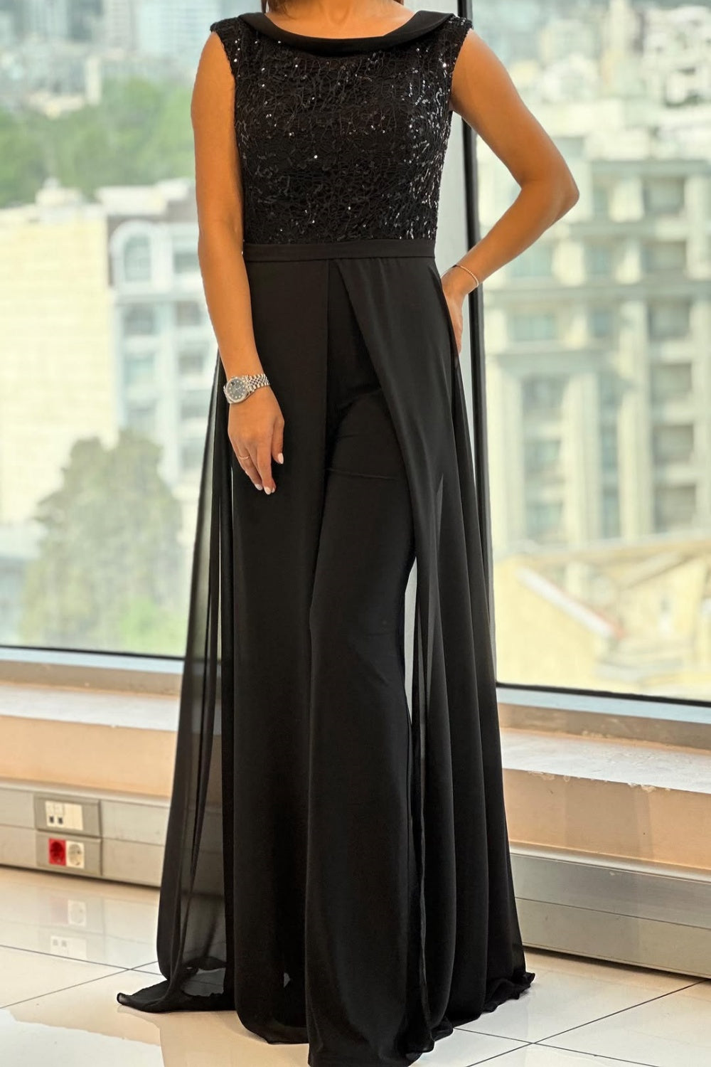 Louna™ | Stilvoller ärmelloser Jumpsuit