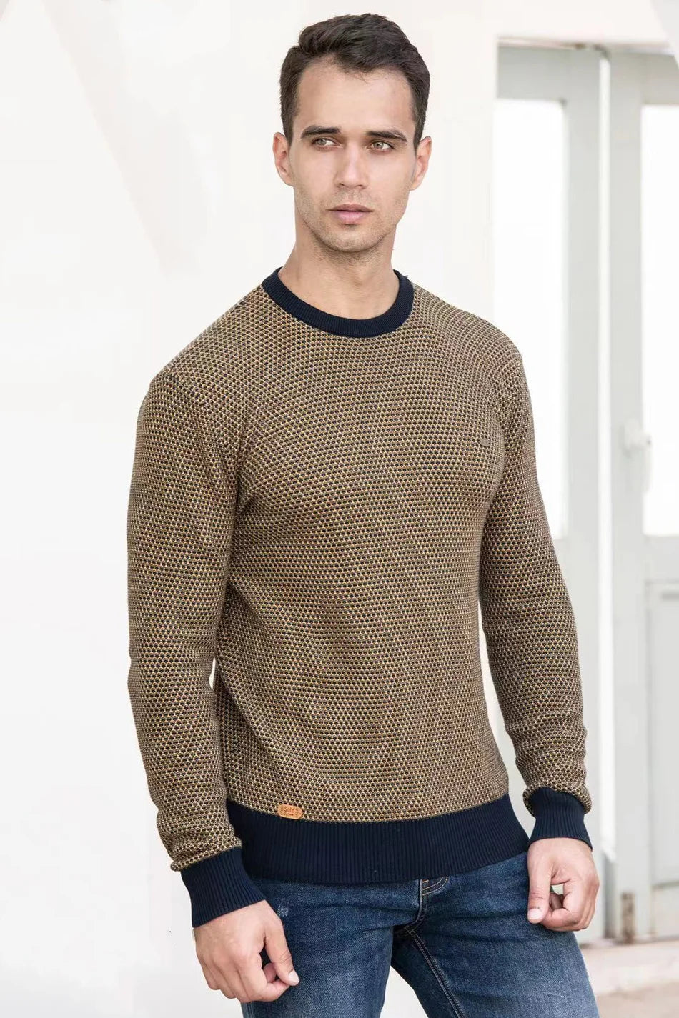 Eddie™ | Herren Karierter Pullover