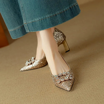 Emma | Gloria Glitzer Pumps