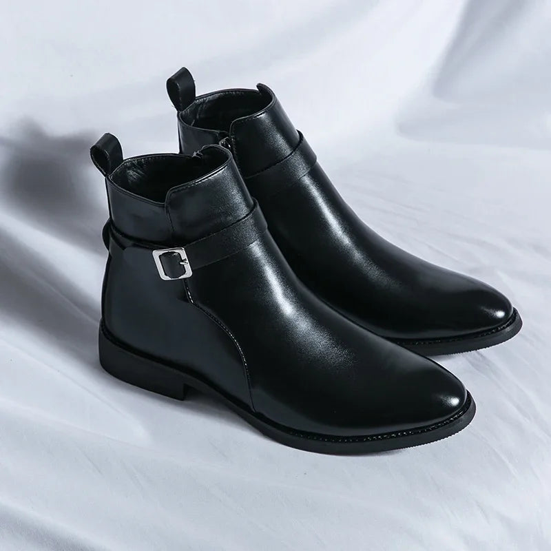 Sergio - Echtleder Chelsea Boots