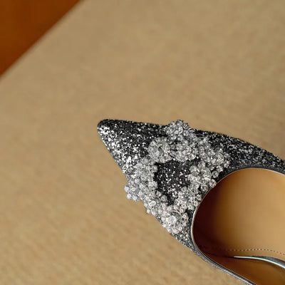 Gloria - Glitter Mary Janes