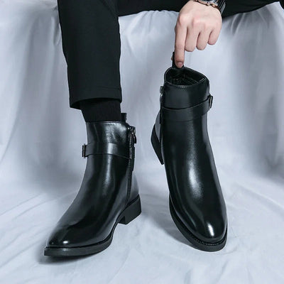 Sergio - Echtleder Chelsea Boots