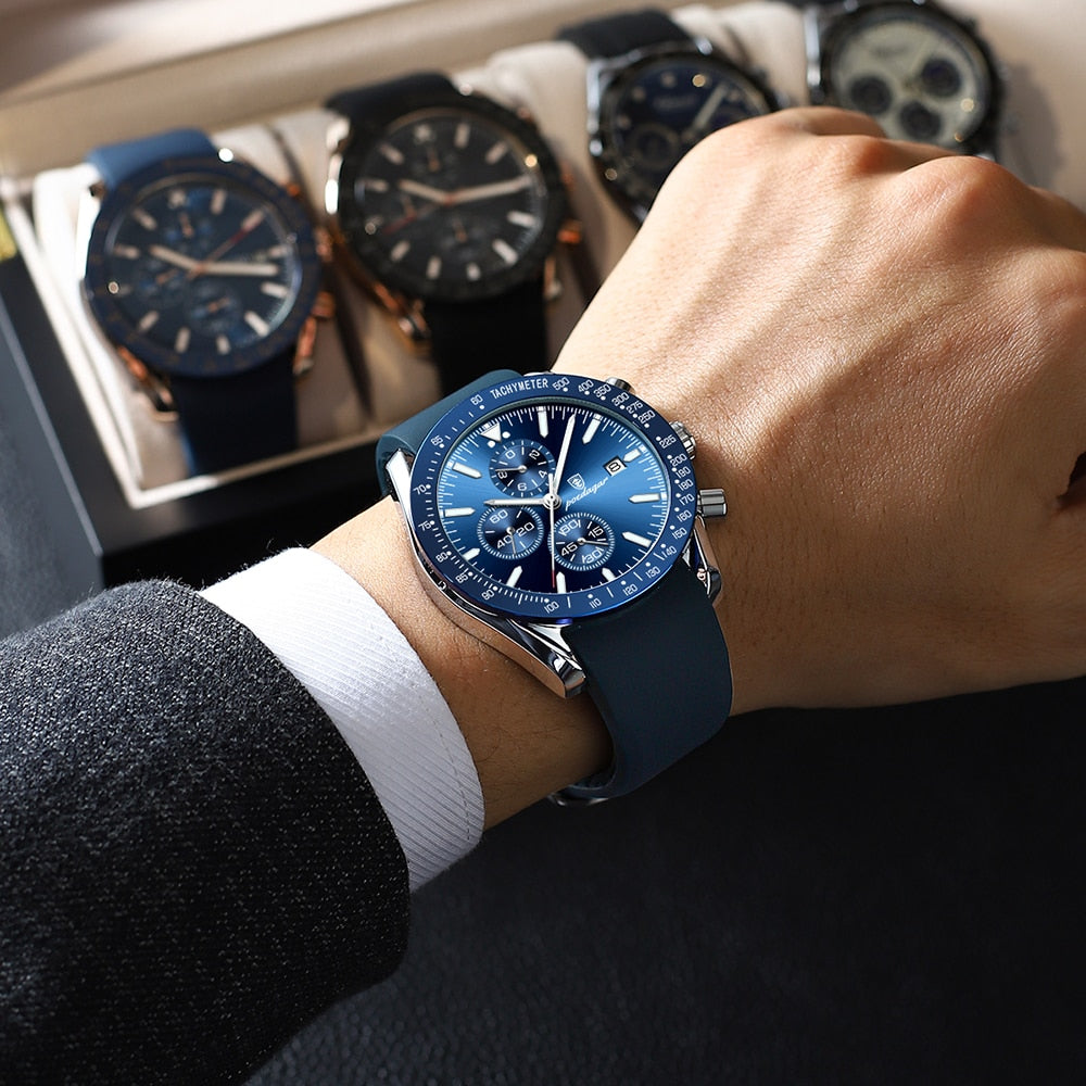 Strahlende Datum Chronograph Uhr™ Olsen & Olsen