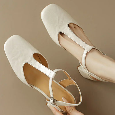 Beatrica™ | Leder Mary Janes
