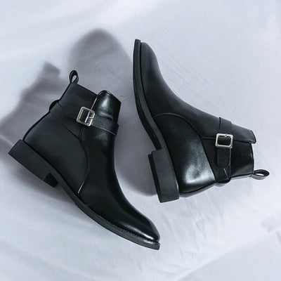 Sergio - Echtleder Chelsea Boots