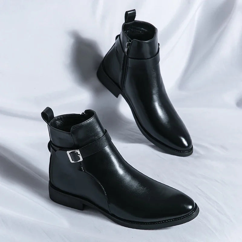 Sergio - Echtleder Chelsea Boots