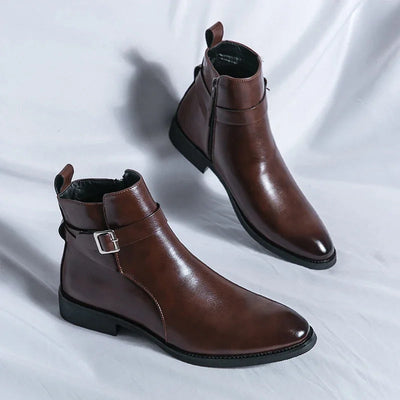 Sergio - Echtleder Chelsea Boots