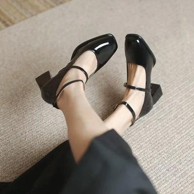 Zelda - Elegante Knöchelriemen Mary Janes