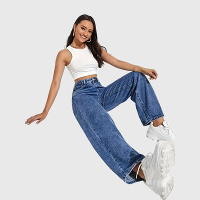 Mila - Lässige gerade Stretch-Jeans