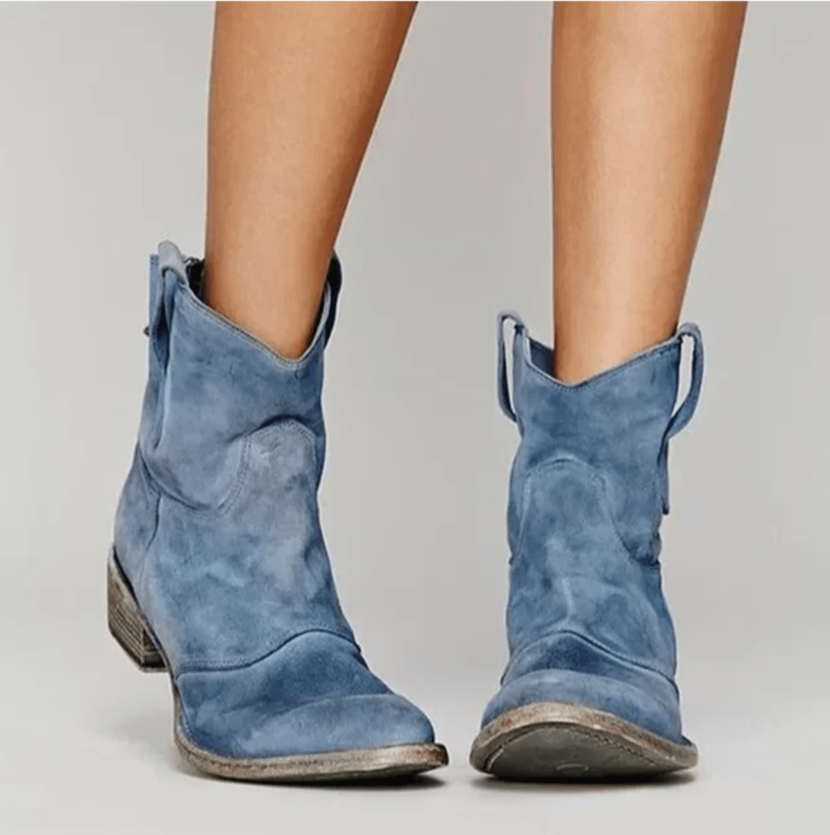Roselle Wildleder Westernstiefel