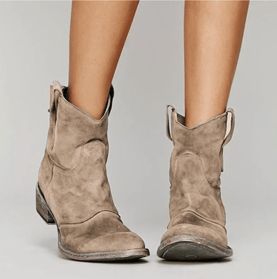 Roselle Wildleder Westernstiefel