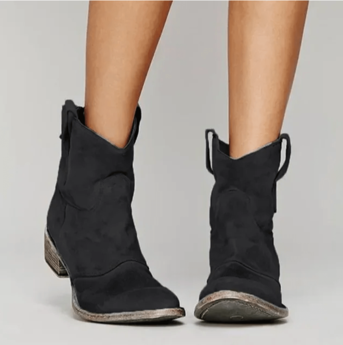 Roselle Wildleder Westernstiefel