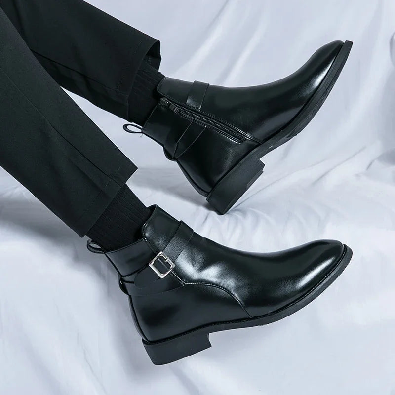 Sergio - Echtleder Chelsea Boots
