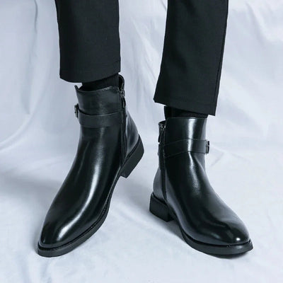 Sergio - Echtleder Chelsea Boots
