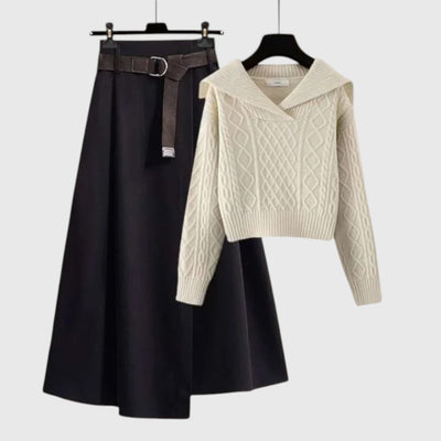 Judith - Vintage Stil Pullover & Rock Set