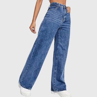Mila - Lässige gerade Stretch-Jeans