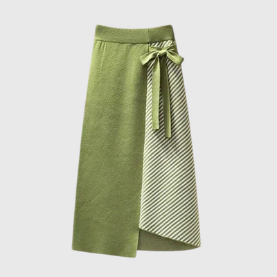 Ismelda - Damen Gemütliches Gestreiftes Strickset