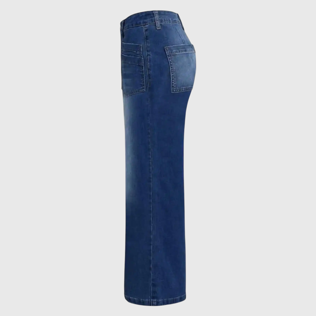 Jane - Lässige Jeanshose mit weitem Bein