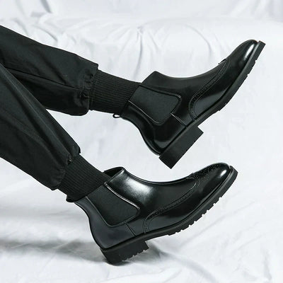 Dwight | Kunstläder Chelsea-Stiefel