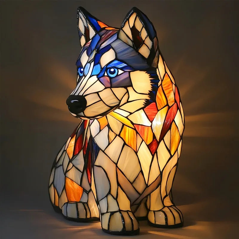 Gletscherblick Husky