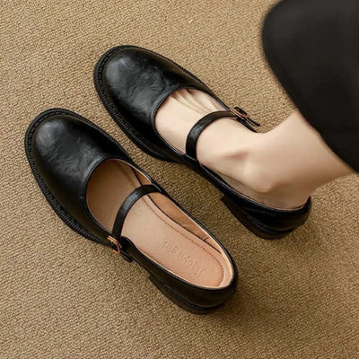 Imelda - Klassische Komfort Mary Janes Aus Leder