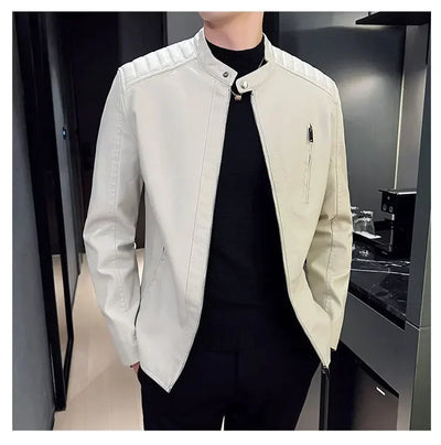 Elegante Lederjacke