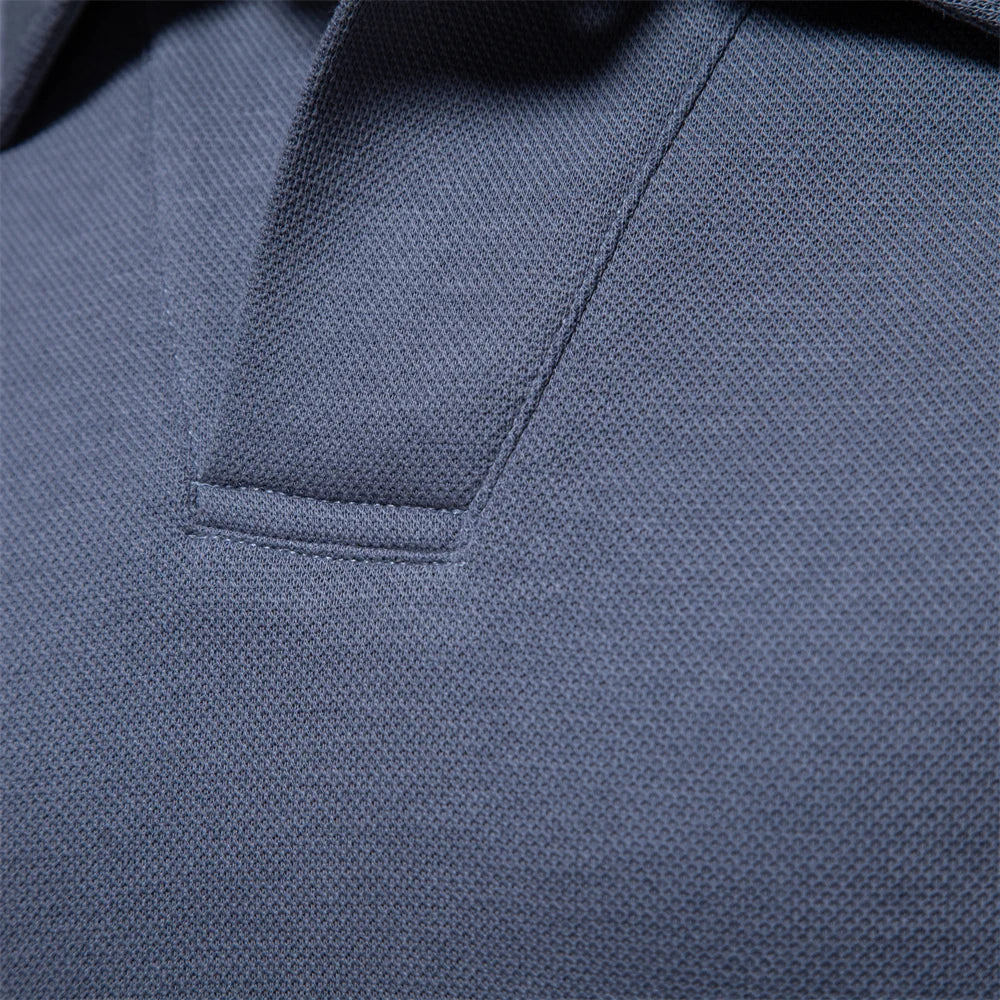 Dion™ | Lässiges Langarm Poloshirt