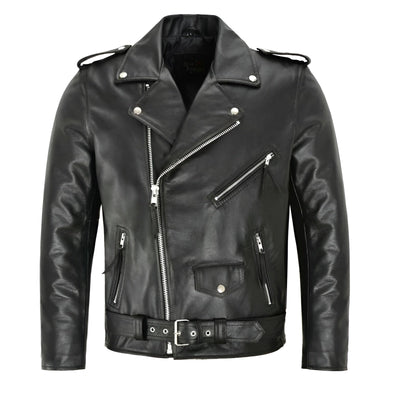 James™ | Klassische Herren Lederjacke
