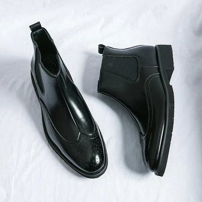 Dwight | Kunstläder Chelsea-Stiefel