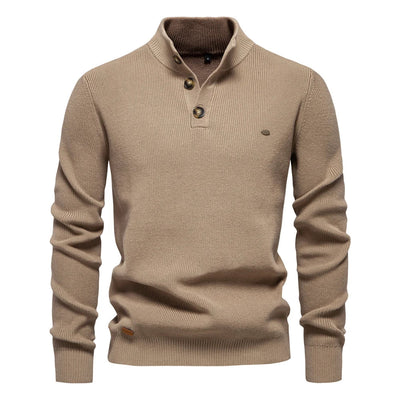 Lilian™ | Herrenpullover mit Knopfdesign