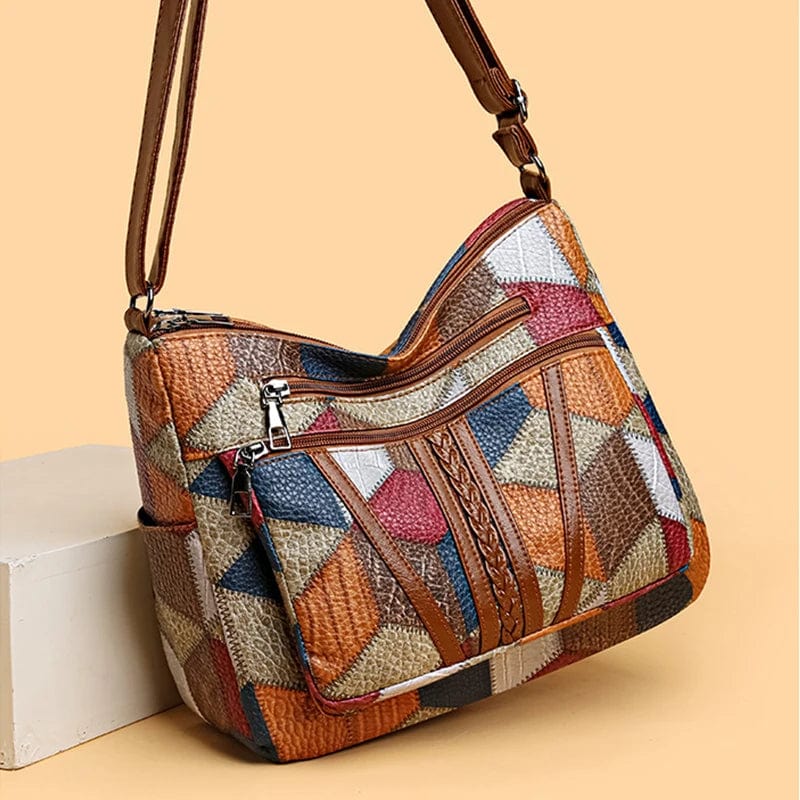 Solara | Mosaik-Ledertasche