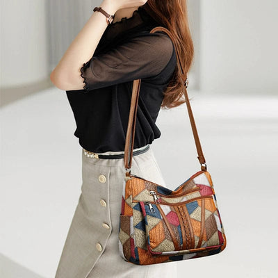 Solara | Mosaik-Ledertasche
