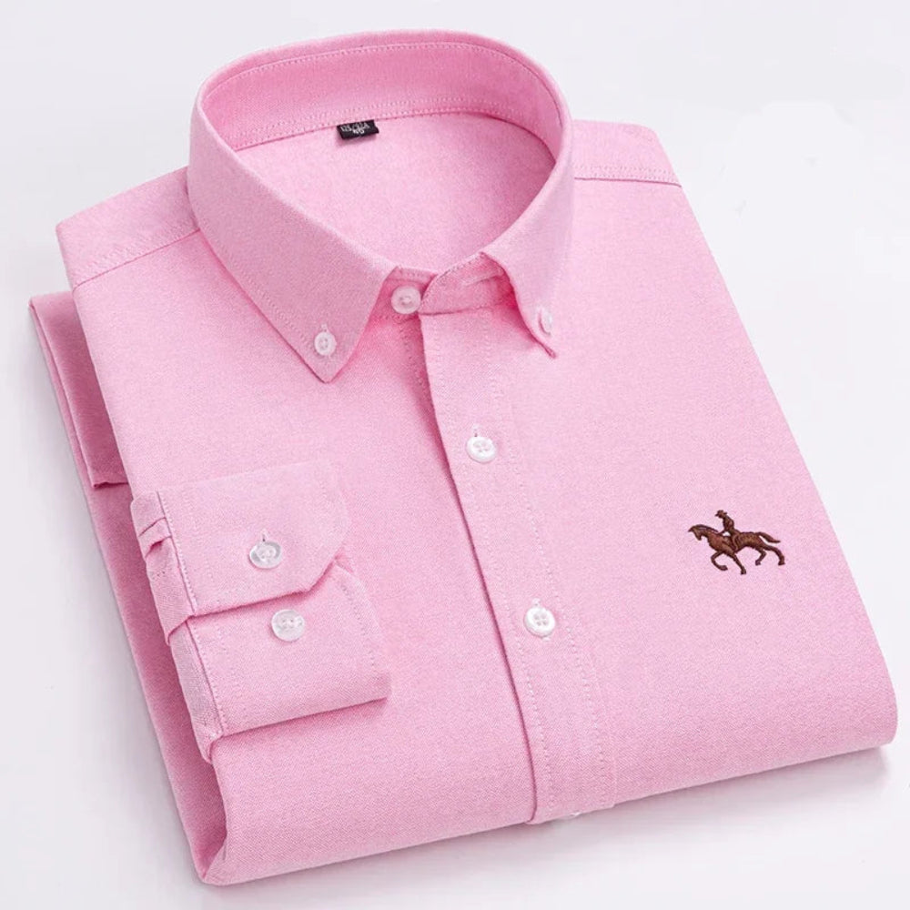 Elegantes Polohemd Herren mit Kragen und Knopfleiste für Büro & Freizeit