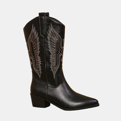 Emery | Blockabsatz Cowboy-Stiefel