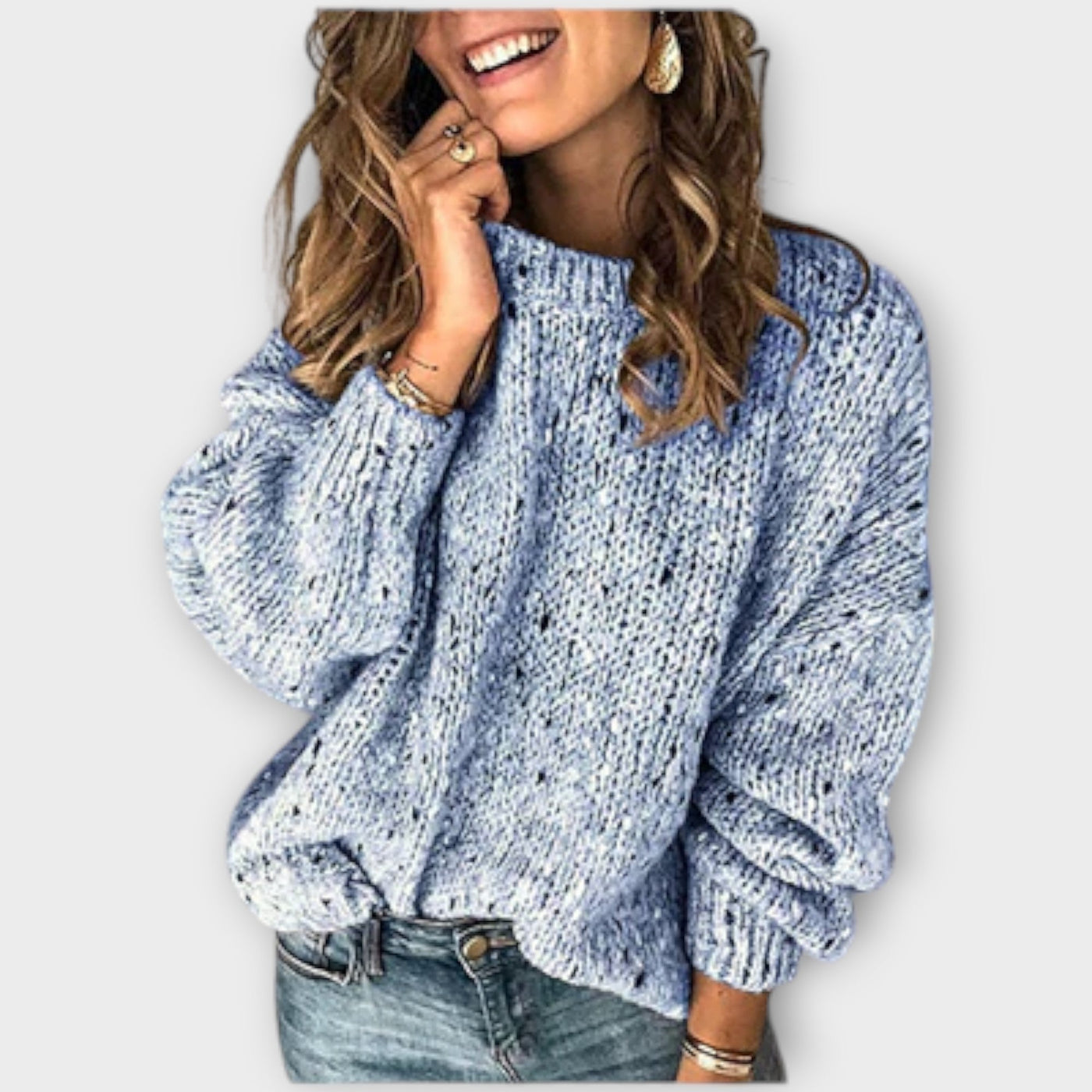 Lizy - Gemütlicher Retro-Strickpullover