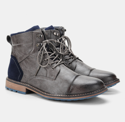 Aaron - Handgefertigte Premium-Leder Oxford-Stiefel