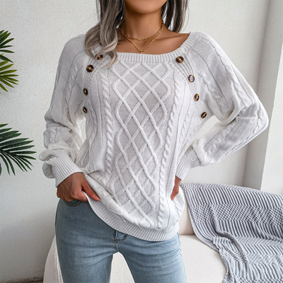 Calla | Gemütlicher Kabelstrickpullover