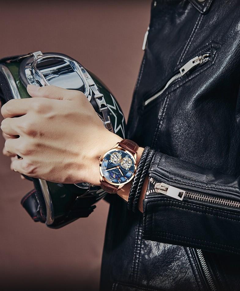 Tourbillon Design™ Geschäftliches Mechanisches Uhr™ - Olsen & Olsen