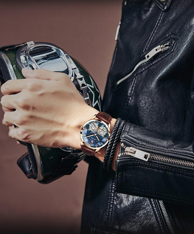 Tourbillon Design™ Geschäftliches Mechanisches Uhr™ - Olsen & Olsen