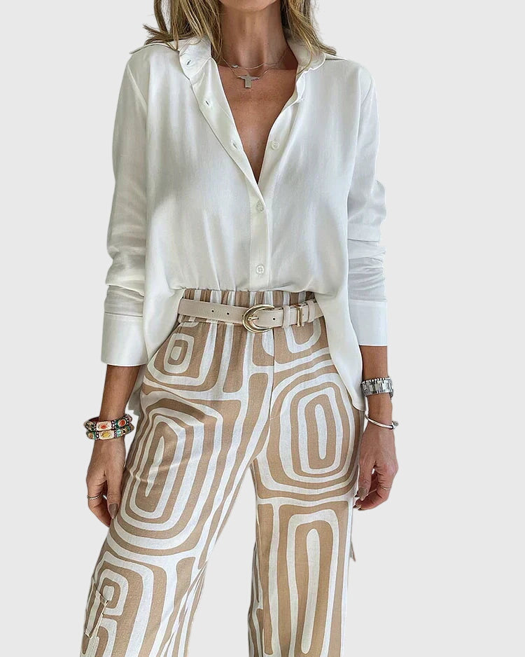Emilia™ | Stilvolle Hosen + Kostenloses Shirt und Gürtel