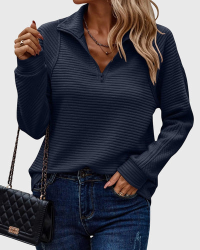 Molly | Eleganter Half-Zip Pullover