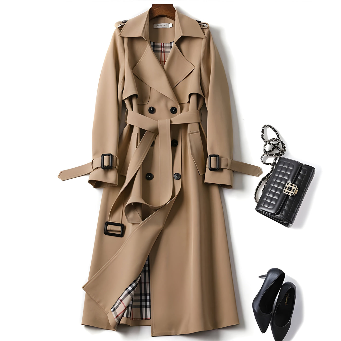 Vespera™ | Stilvoller Eleganter Trenchcoat