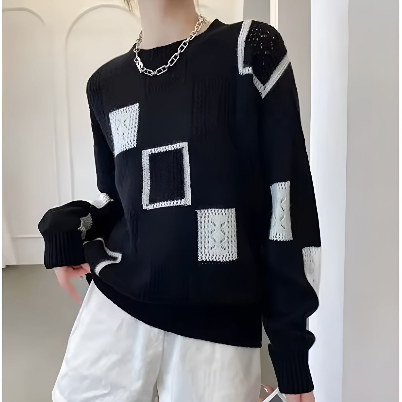 Ava | Schmeichelhafter Zeitloser Pullover