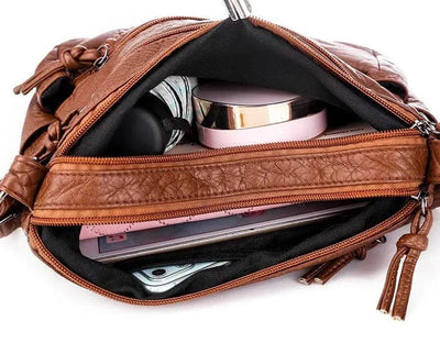 Sofie - Weiche Lederhandtasche