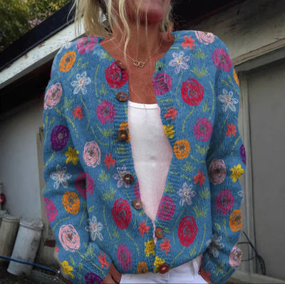 Laura | Weste mit Print