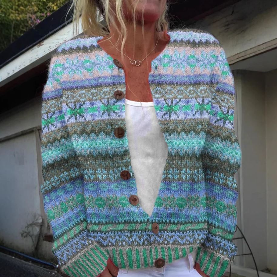 Laura | Weste mit Print