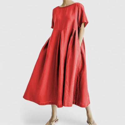 Ellie - Elegantes Maxi-Kleid mit Bauchbedeckung