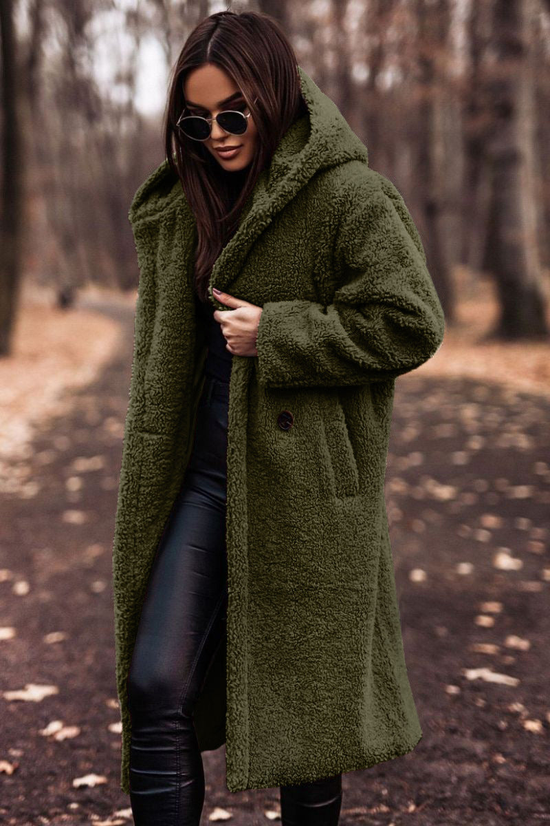 Franzine | Fleece Daunenjacke