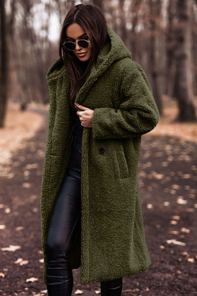 Franzine | Fleece Daunenjacke