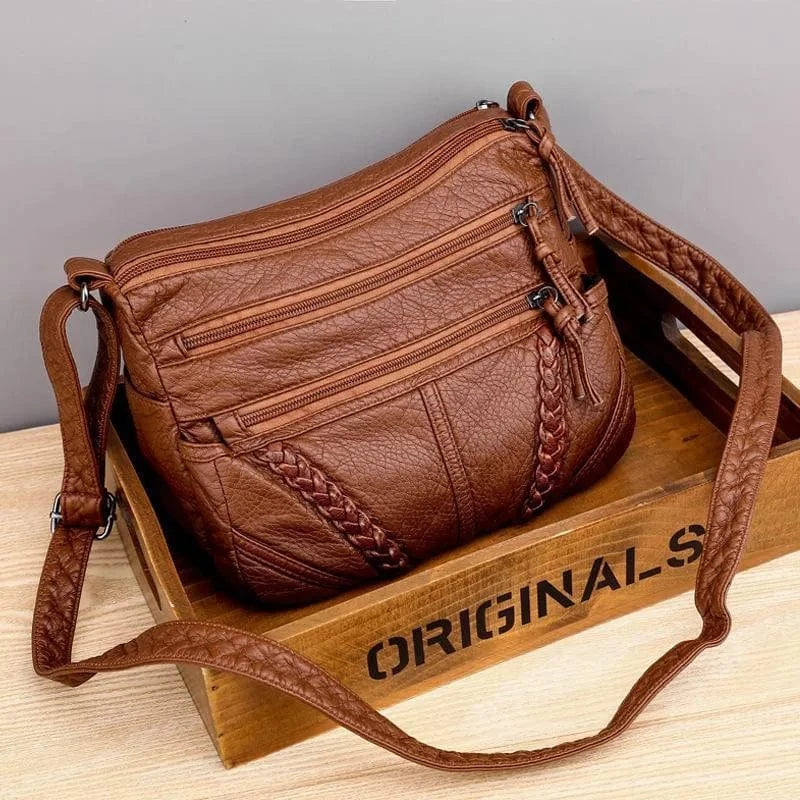 Sofie - Weiche Lederhandtasche